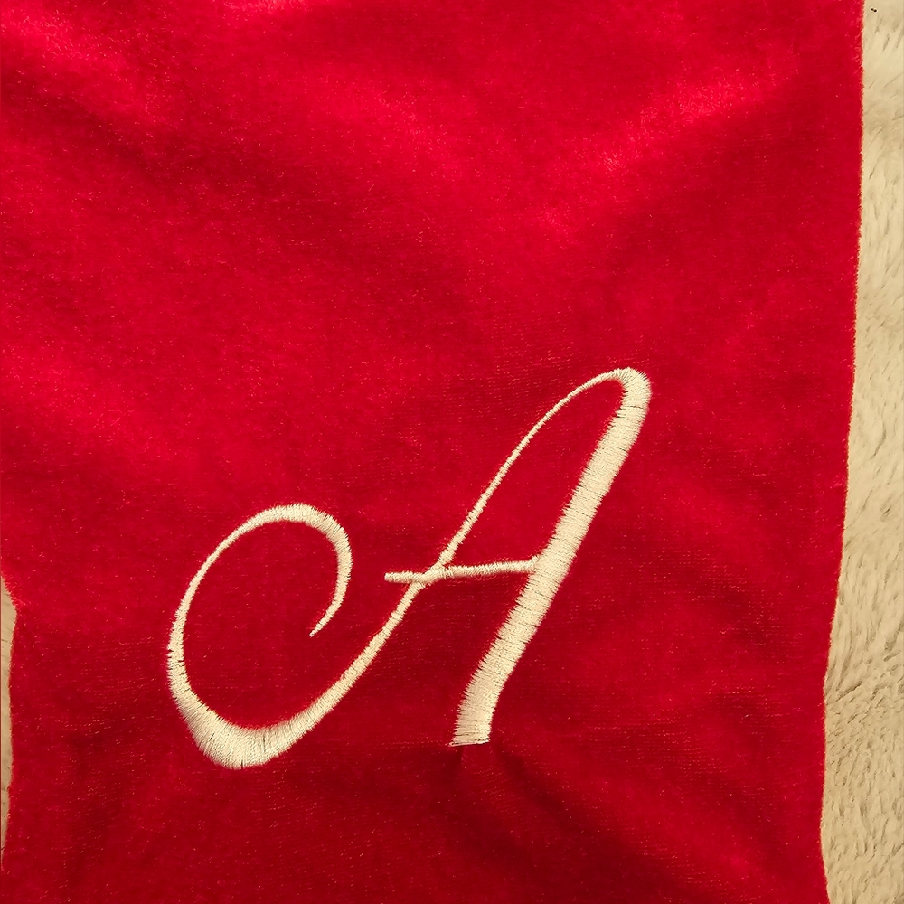 Letter “A” Stocking - Picture 3 of 3
